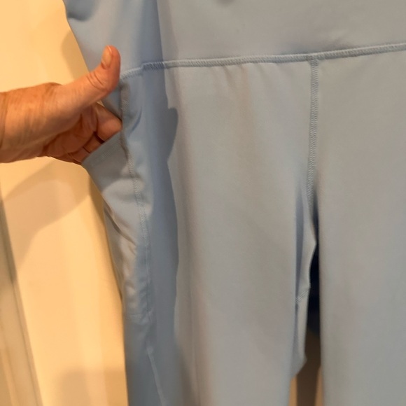 Ideology Light Blue Women's Leggings - Picture 3 of 8